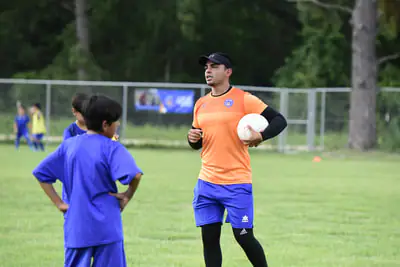 Barcelona Soccer Excellence players training and competing