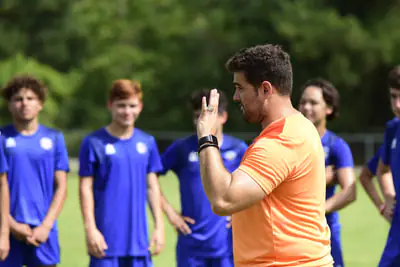 Barcelona Soccer Excellence players training and competing