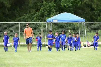 Barcelona Soccer Excellence players training and competing