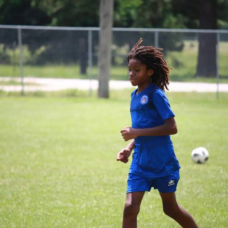 Barcelona Soccer Excellence players training and competing