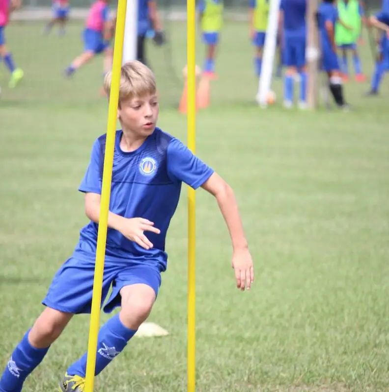 Barcelona Soccer Excellence players training and competing